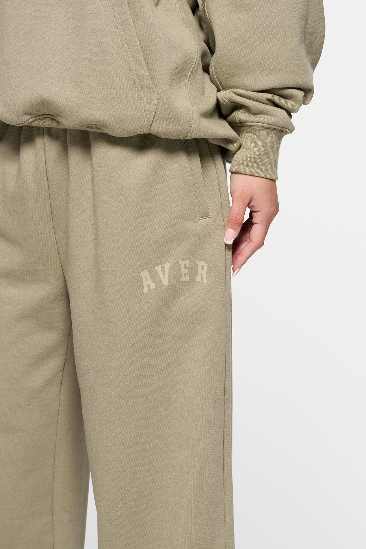 Staple Cuff Trackpants - Sage - Image 3